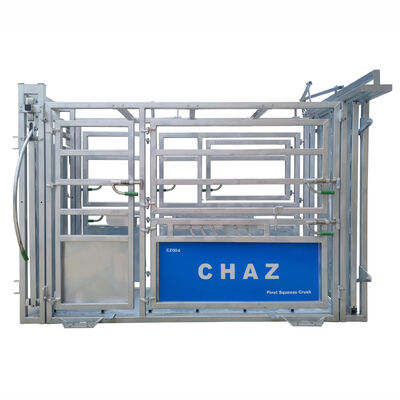 Galvanized Steel Cattle Crushes Providing Long Lasting Corrosion Resistance and Robust Performance for Livestock Handling