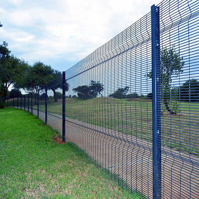 Heavy Duty Galvanized Steel 358 High Security Fence Ideal for Protecting Commercial Industrial and Government Properties