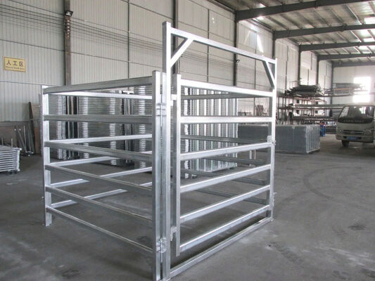 Galvanized Heavy Gauge Steel Cattle Panel Fence Durable Rust Resistant Livestock Barrier Ideal for Farm and Ranch