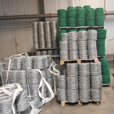 50kg Galvanized Razor Barbed Wire Mesh Stainless Steel Barb Wire Fence Roll