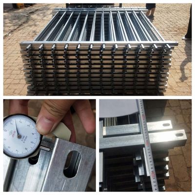 1.5-3.0mm Thickness Smooth Surface Steel Square Tube Fence Designs For Steel Fence