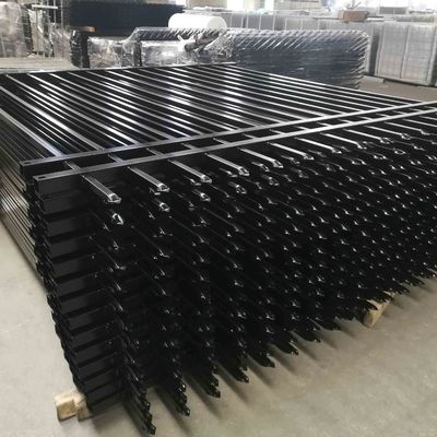5ft 6ft 7ft 8ft Etc Height Post Fence Steel For Steel Square Tube Fence Designs