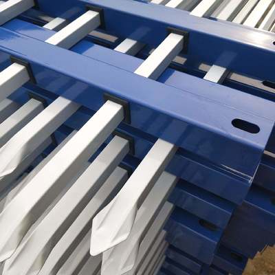 Heavy Duty Security Galvanized And Powder Coated beam steel fence posts Panels