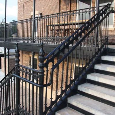 Heavy Duty Security Galvanized And Powder Coated beam steel fence posts Panels