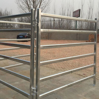 Galvanized Heavy Gauge Steel Cattle Panel Fence Durable Rust Resistant Livestock Barrier Ideal for Farm and Ranch