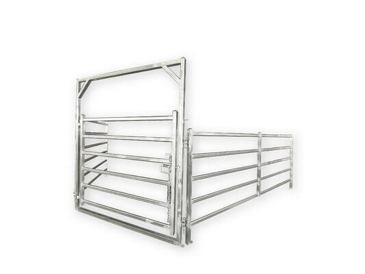 Galvanized Heavy Gauge Steel Cattle Panel Fence Durable Rust Resistant Livestock Barrier Ideal for Farm and Ranch