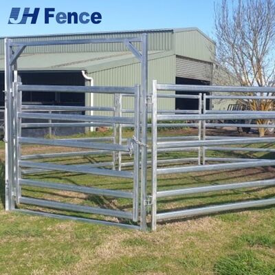 Unbreakable Cattle Panel System: Fully Welded for Ultimate Strength & Zero-Maintenance, All-Weather Livestock Security