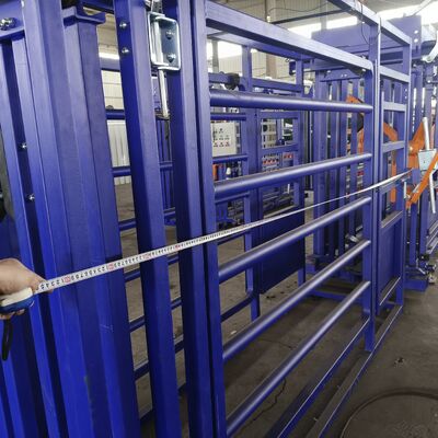 Heavy Duty Automatic Manual Cattle Crush Chute For Livestock 