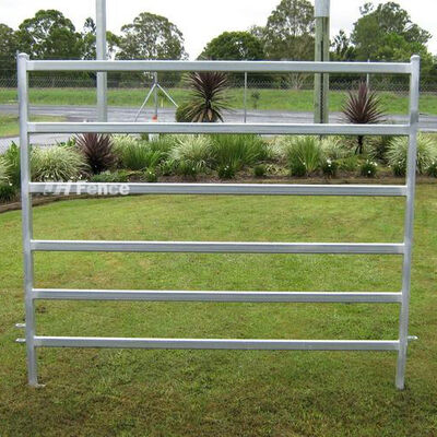 Galvanized 6ft 7ft Heavy Duty Used Metal Cattle Fence Panel For Livestock  Cattle Yard 