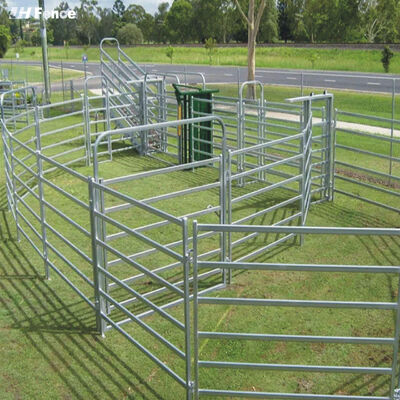 Galvanized 6ft 7ft Heavy Duty Used Metal Cattle Fence Panel For Livestock  Cattle Yard 