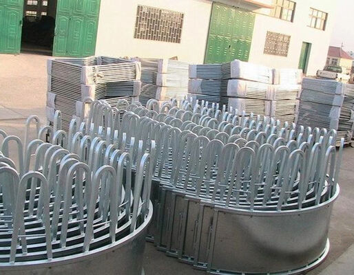 Heavy Duty Galvanized Metal Hay Feeder Designed for Easy Installation and Long Lasting in Agricultural Environments