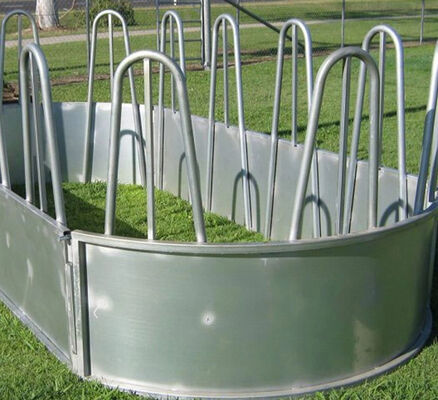 Heavy Duty Durable Metal Hay Rack Featuring Rust Resistant Coating and Easy Installation Suitable for Livestock Feeding