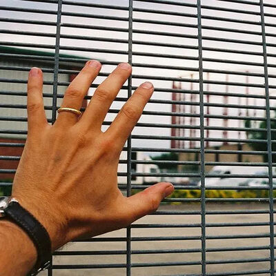 Heavy Duty Galvanized Steel 358 High Security Fence Ideal for Protecting Commercial Industrial and Government Properties