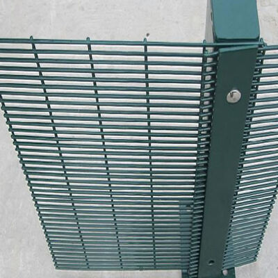 Welded Mesh 358 High Security Fence Providing Clear Visibility and Strong Barrier Protection for Sensitive Installations