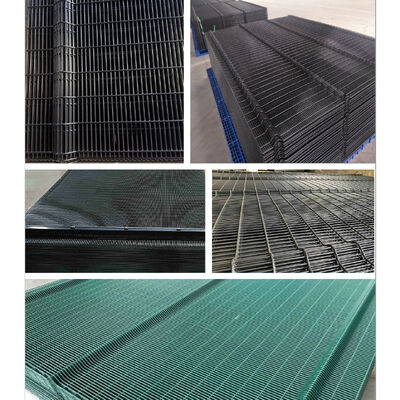 Welded Mesh 358 High Security Fence Providing Clear Visibility and Strong Barrier Protection for Sensitive Installations
