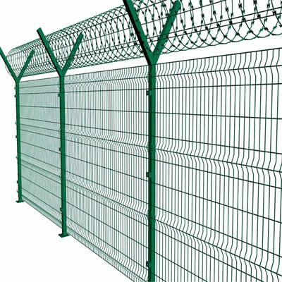 Corrosion Resistant High Security Perimeter Fence Designed to Protect Critical Infrastructure and Secure Large Areas