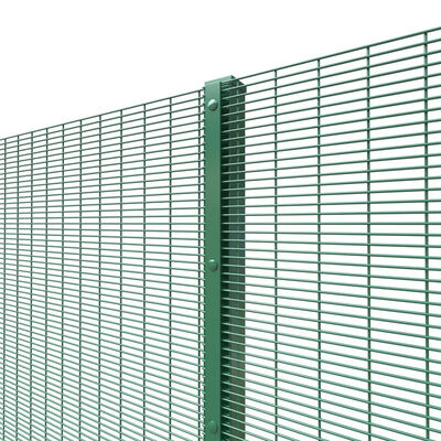 High Strength 358 High Security Fence Ideal for Securing Perimeters of Airports Military Bases and Correctional Institutions