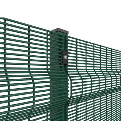 Anti Climb 358 Security Mesh Fence Featuring Tight Mesh Aperture to Prevent Unauthorized Access and Enhance Site Security