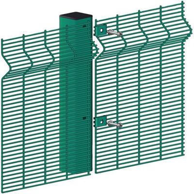 Anti Climb 358 Security Mesh Fence Featuring Tight Mesh Aperture to Prevent Unauthorized Access and Enhance Site Security