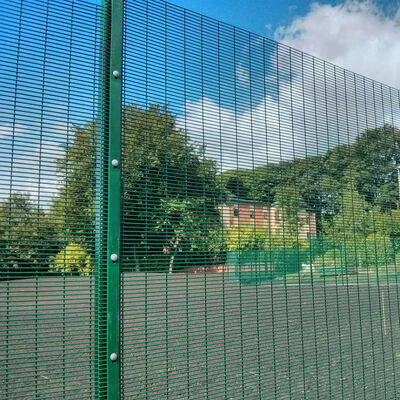 Anti Climb 358 Security Mesh Fence Featuring Tight Mesh Aperture to Prevent Unauthorized Access and Enhance Site Security