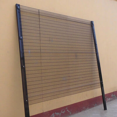 Galvanized Steel High Security Perimeter Fence Suitable for Airports and Power Plants Delivering Superior Barrier Solutions