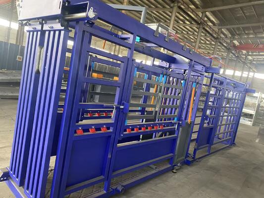 Heavy Duty Farm Steel Cattle Crush Cattle Squeeze Chute Stock Yard 
