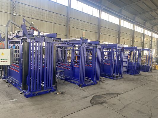 Heavy Duty Farm Steel Cattle Crush Cattle Squeeze Chute Stock Yard 
