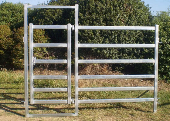 Corrosion Resistant Livestock Panel Fence Galvanized Steel Panels Providing Long Term Protection and Stability for Farms