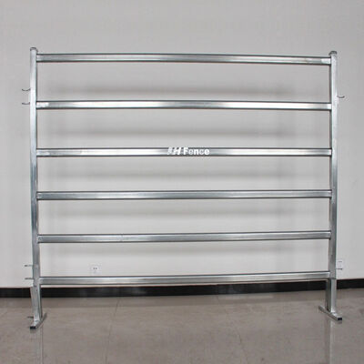 Galvanized Livestock Panel Fence Strong Corrosion Resistant Panels Perfect for Long Lasting Animal Containment Solutions