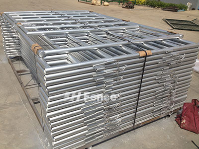 Rust Resistant Livestock Panel Fence Offering Long Lasting Protection and Stability for Agricultural Livestock Areas