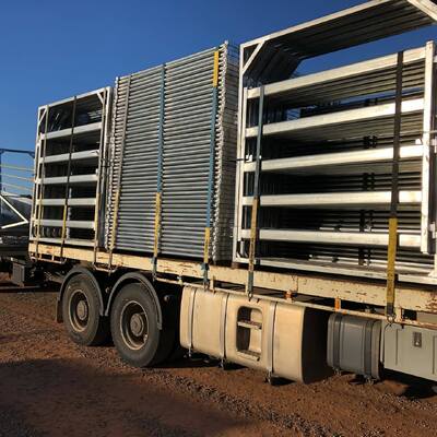 Heavy Duty Galvanized Steel Wire Mesh Sheep Livestock Fence Designed to Provide Long Lasting Protection for Farm Animals