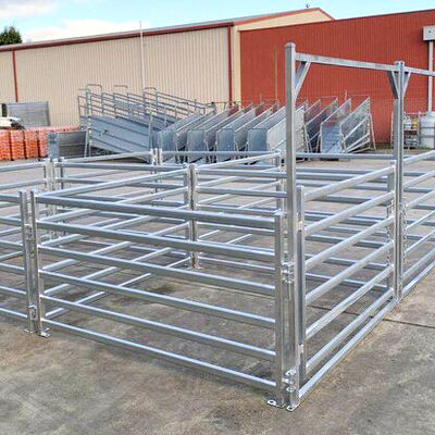 Corrosion Resistant Sheep Enclosure Fence Built to Provide Long Term Security and Minimal Maintenance in Pasture Settings