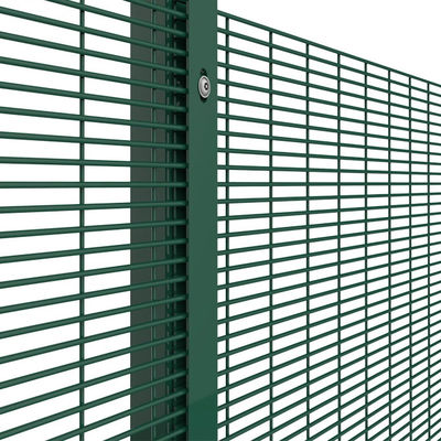 Low Carbon Steel Wire Highway Fence 358 High Security Fence Hot Dip Galvanized