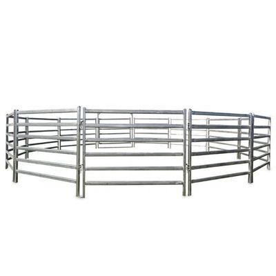 12 Ft Powder Coated Animal Fencing Hot Dip Galvanized Steel Pipe