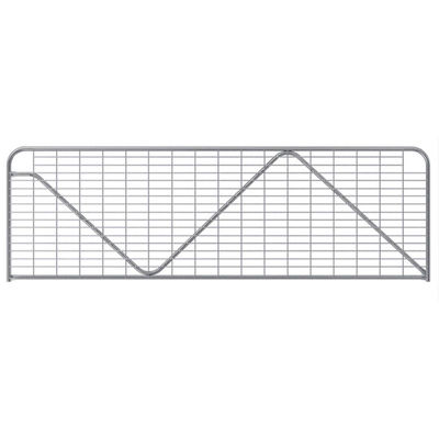 Hot Dipped Round Tube Sheep Panel Pagar 3.6m Panel Sapi Untuk Domba