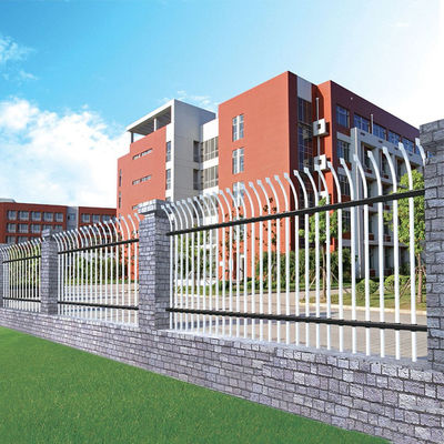 Heavy Duty Security Galvanized And Powder Coated beam steel fence posts Panels