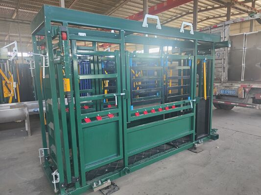 Schwerbetriebsmaschine zur Verhärtung von Rindern mit Gewichtssystem